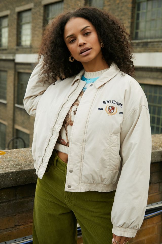 Urban outfitters hot sale cropped jacket