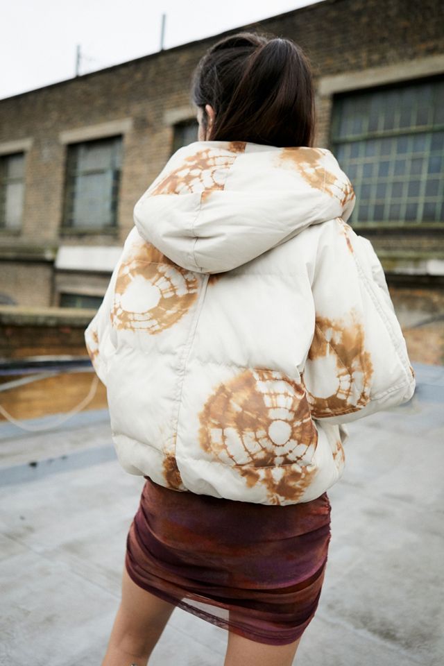 UO - Doudoune cache-cœur tie-dye Maggie #4