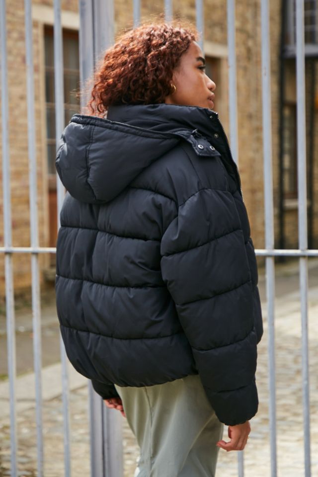 Urban outfitters grey outlet puffer jacket