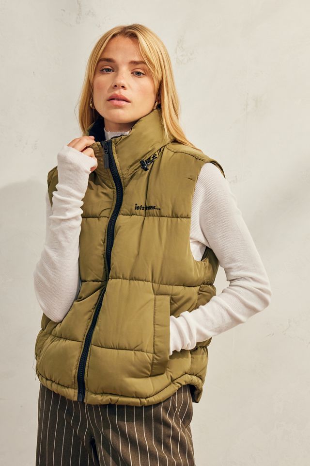 iets frans... 90s Puffer Gilet  #2