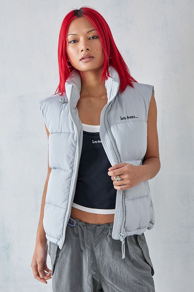 iets frans... Recycled Puffer Gilet | Urban Outfitters UK