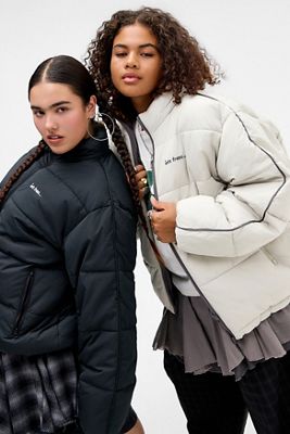 iets frans... Chaqueta Acolchada Reversible Resistente al Agua Rudy