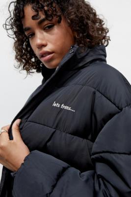 iets frans retro puffer jacket