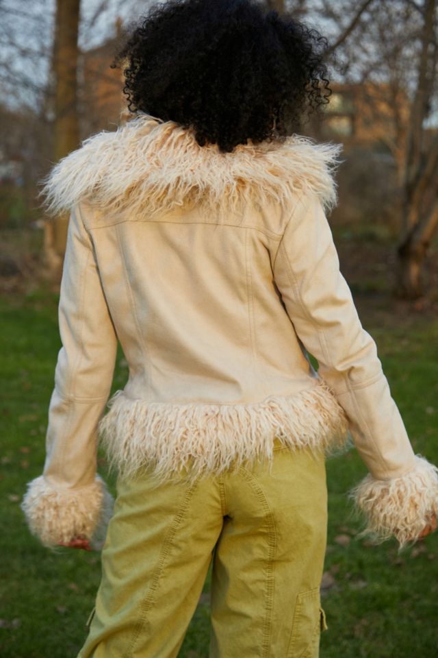 Urban outfitters hot sale fluffy jacket