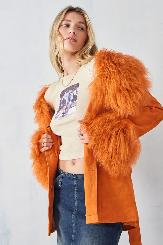 UO Anita Suede Jacket #1