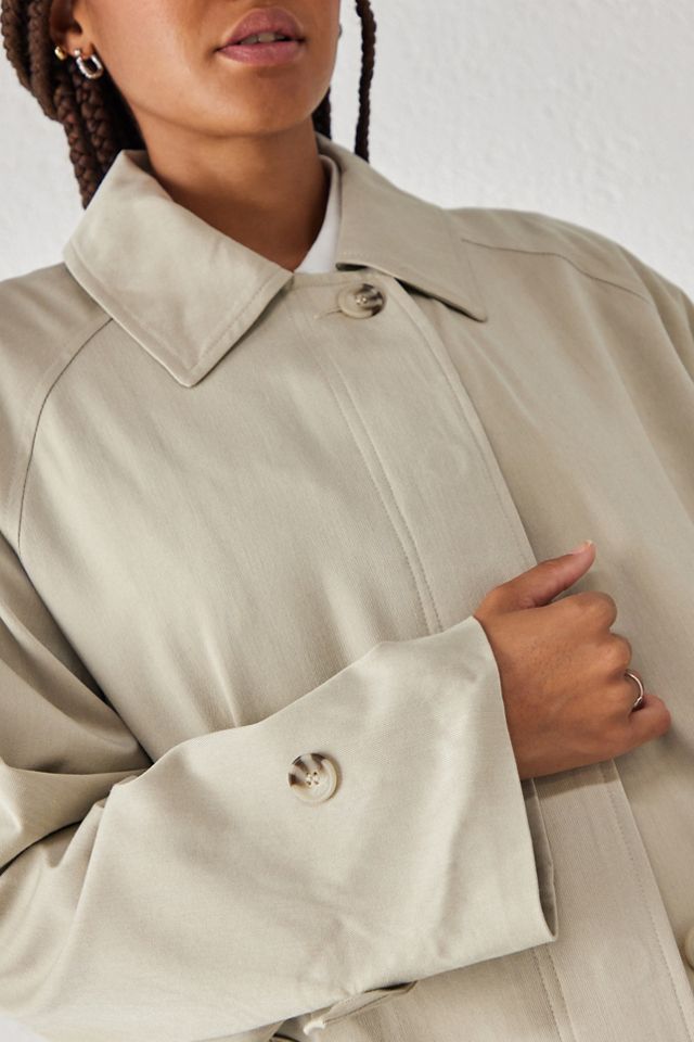Light Before Dark Longline Trench Coat #2