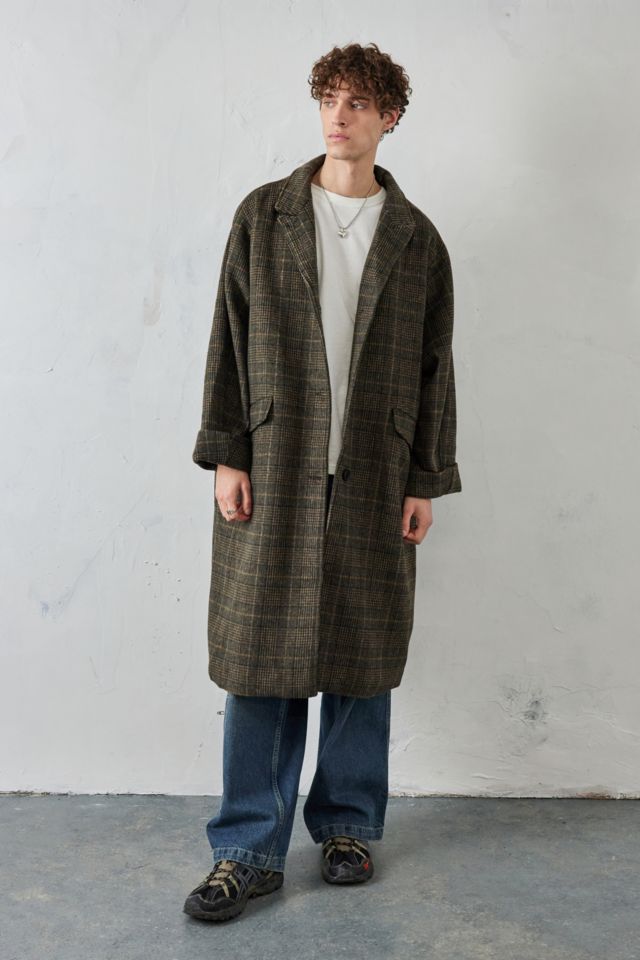 UO Oversized Wool Overcoat | Urban Outfitters UK