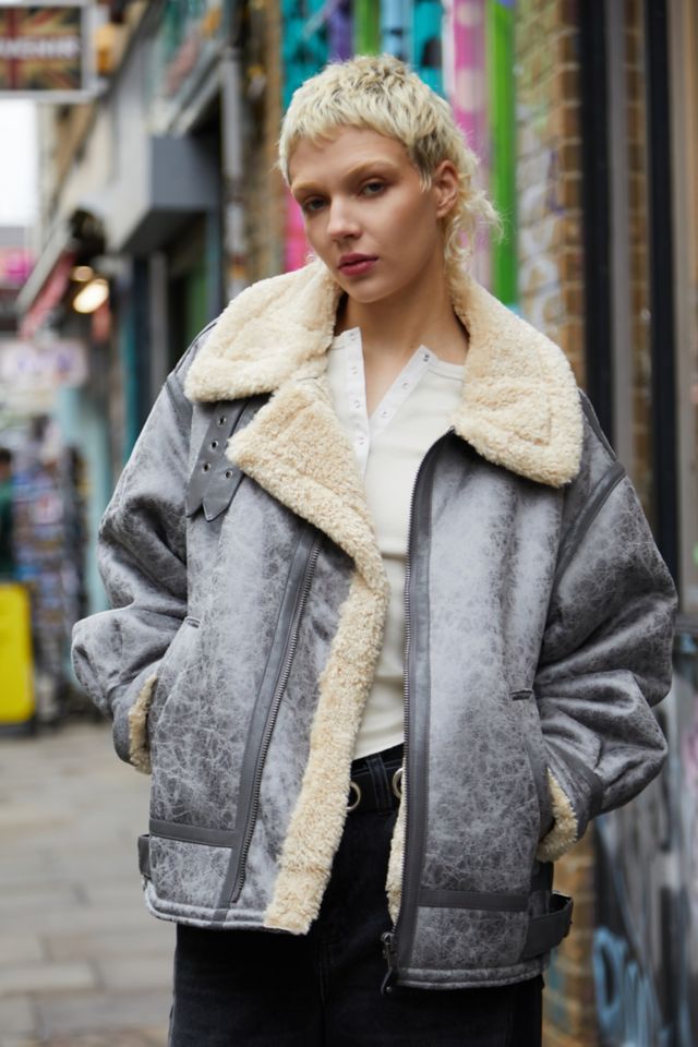 Urban outfitters aviator jacket sale