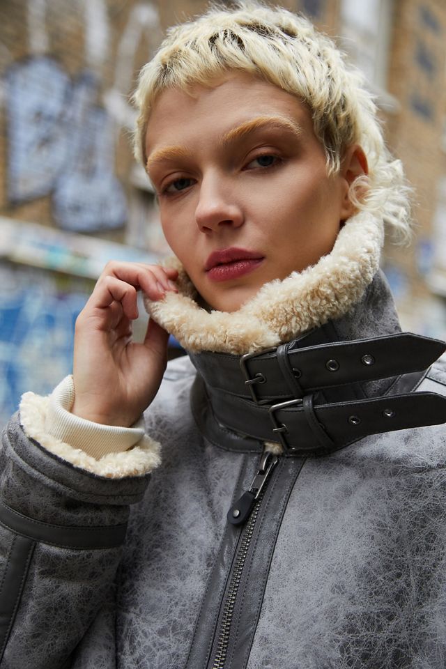 BDG Stevie Aviator Coat  #5