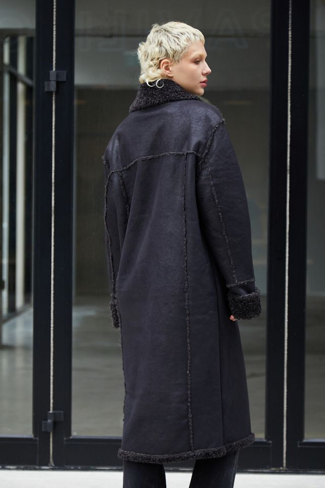 Cappotto Maxi Reversibile in Borg BDG #3