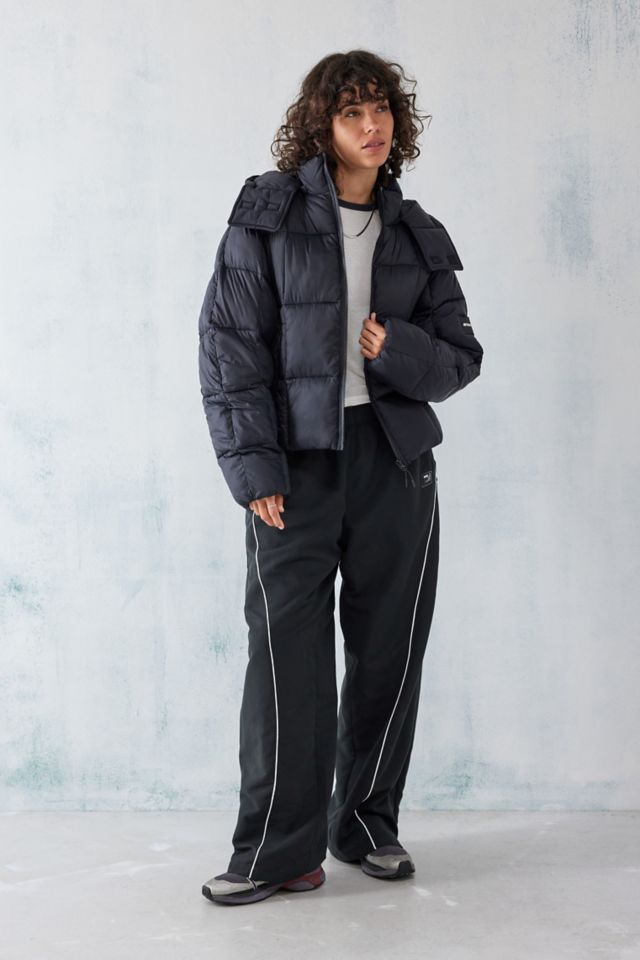 Black puffer on sale jacket urban outfitters