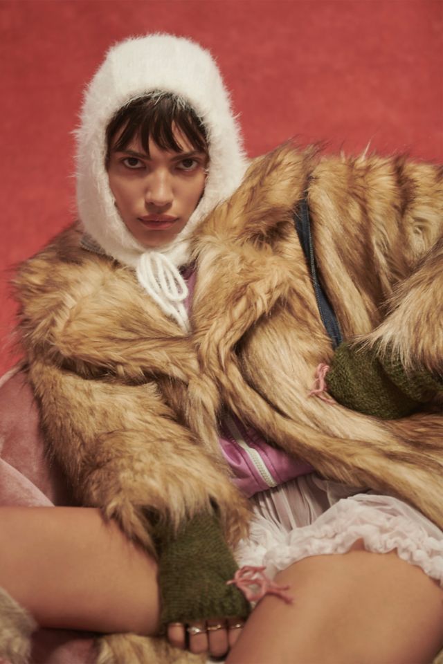 Urban outfitters mens fur coat sale