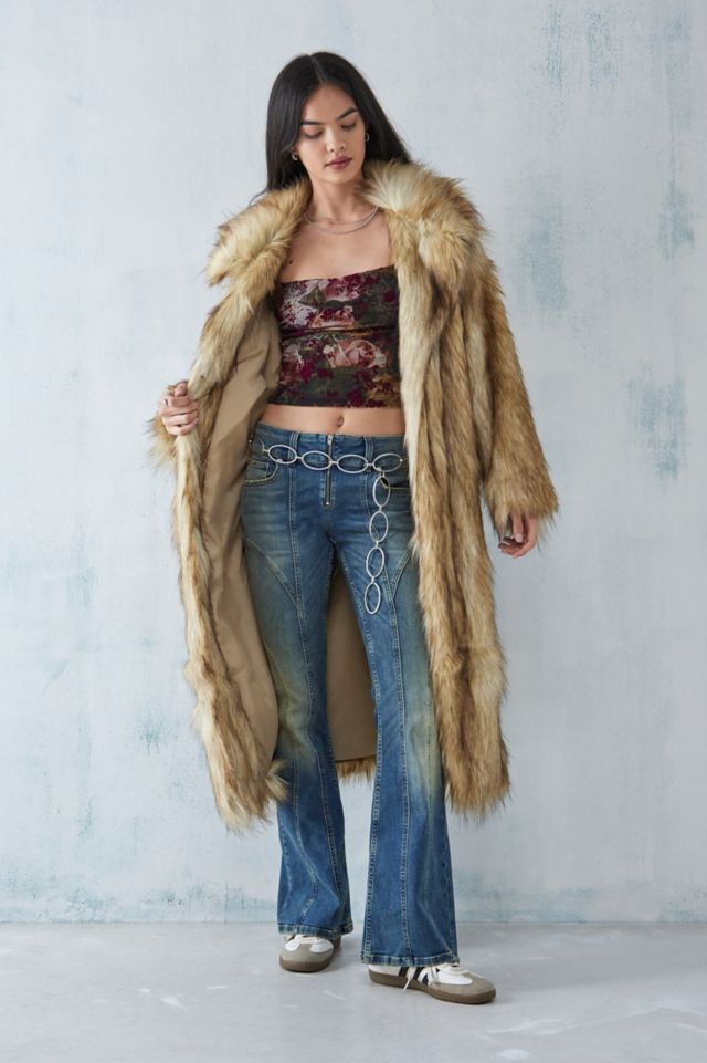 Urban outfitters furry clearance jacket