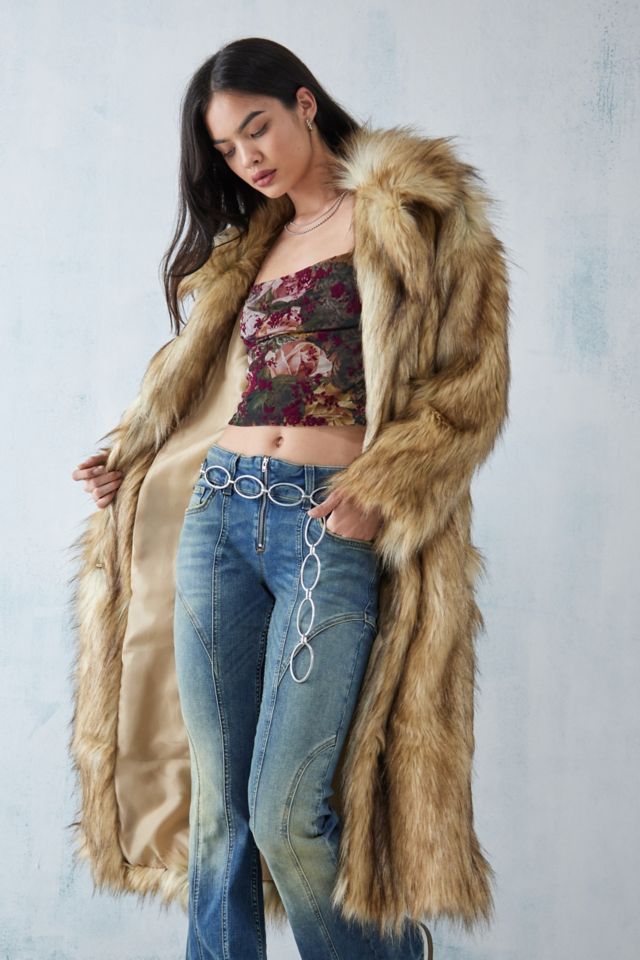 Furry jacket urban outlet outfitters