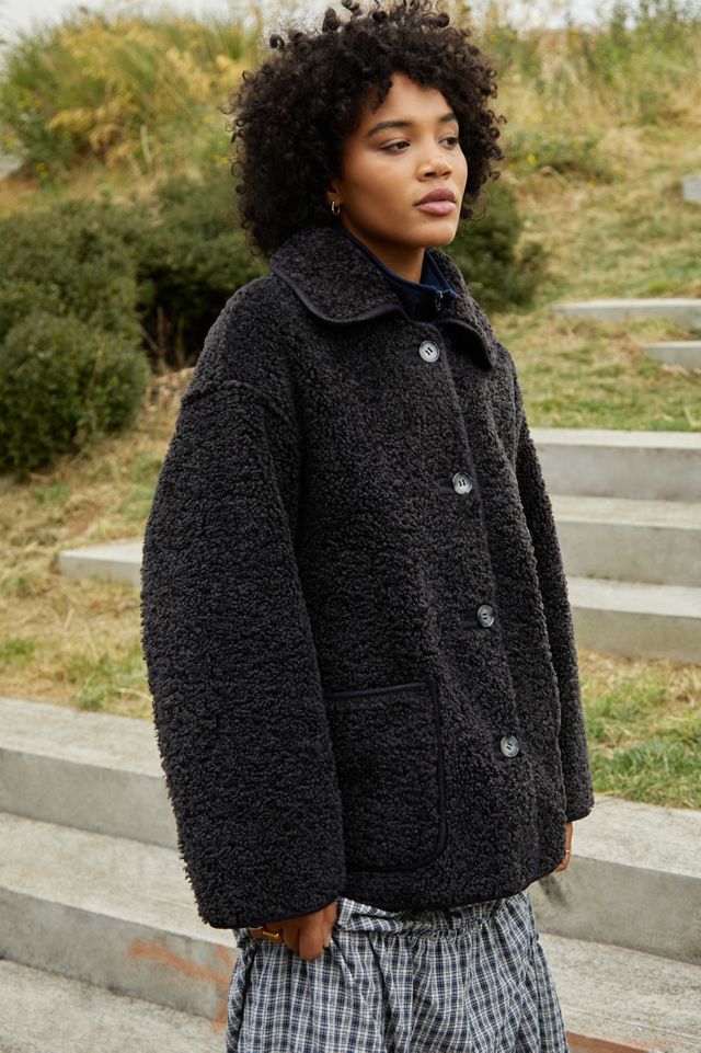 BDG Borg Reversible Coat #2
