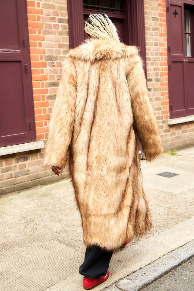 BDG Maxi Faux Fur Coat  #3