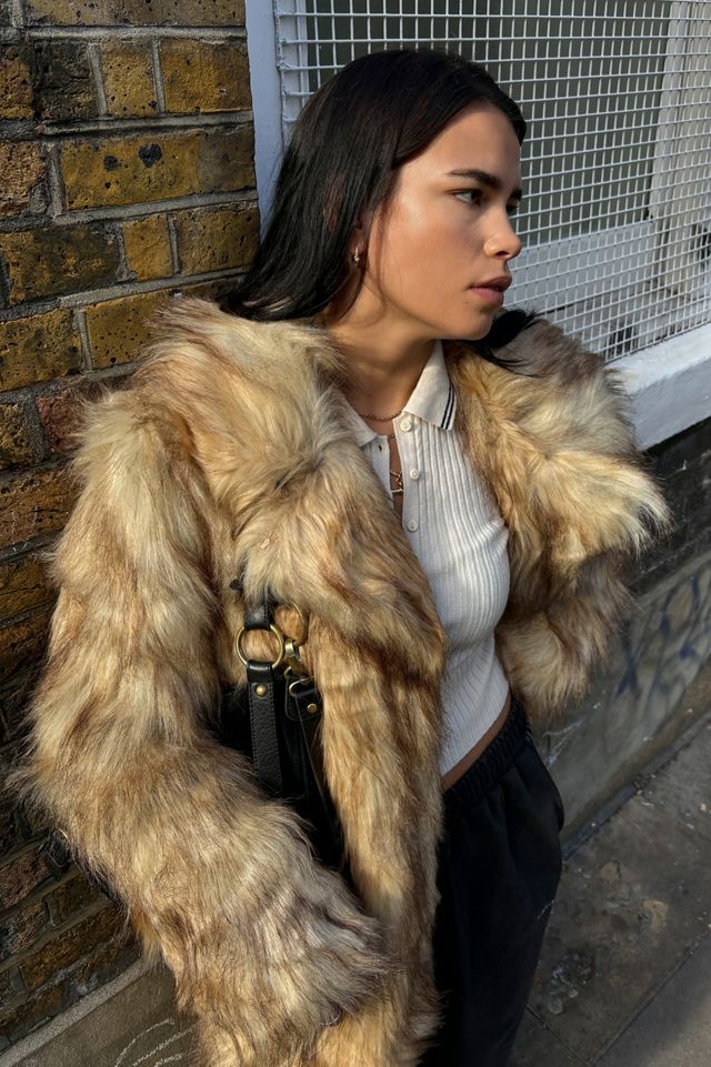 BDG Maxi Faux Fur Coat  #10