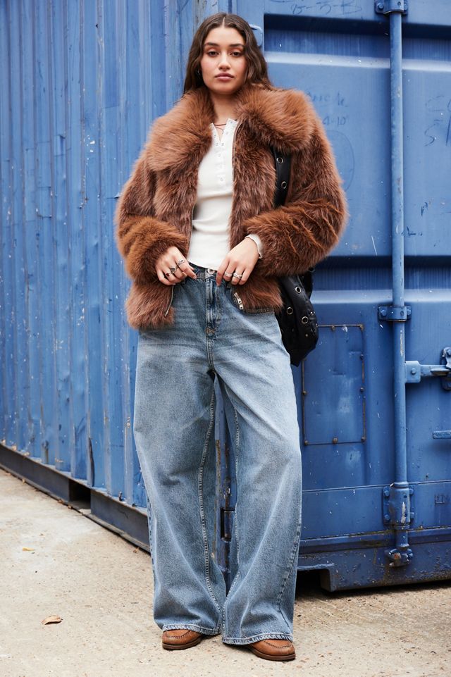 Kimchi Blue Faux Fur Coat #1