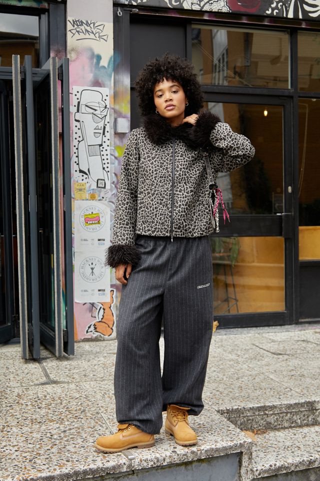 Silence + Noise Mikey Faux Fur Jacket #2