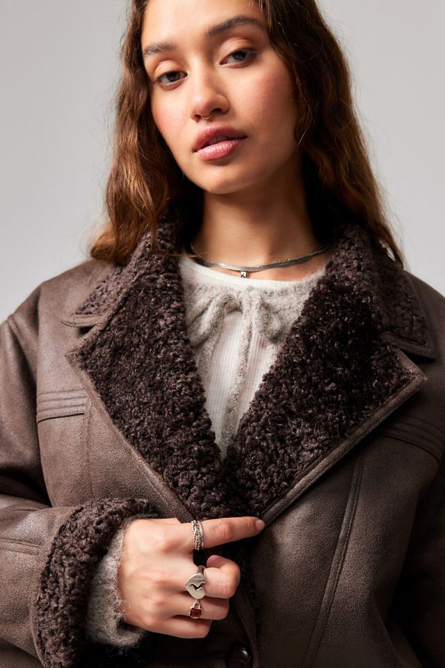 BDG Faux Shearling Jacket #2