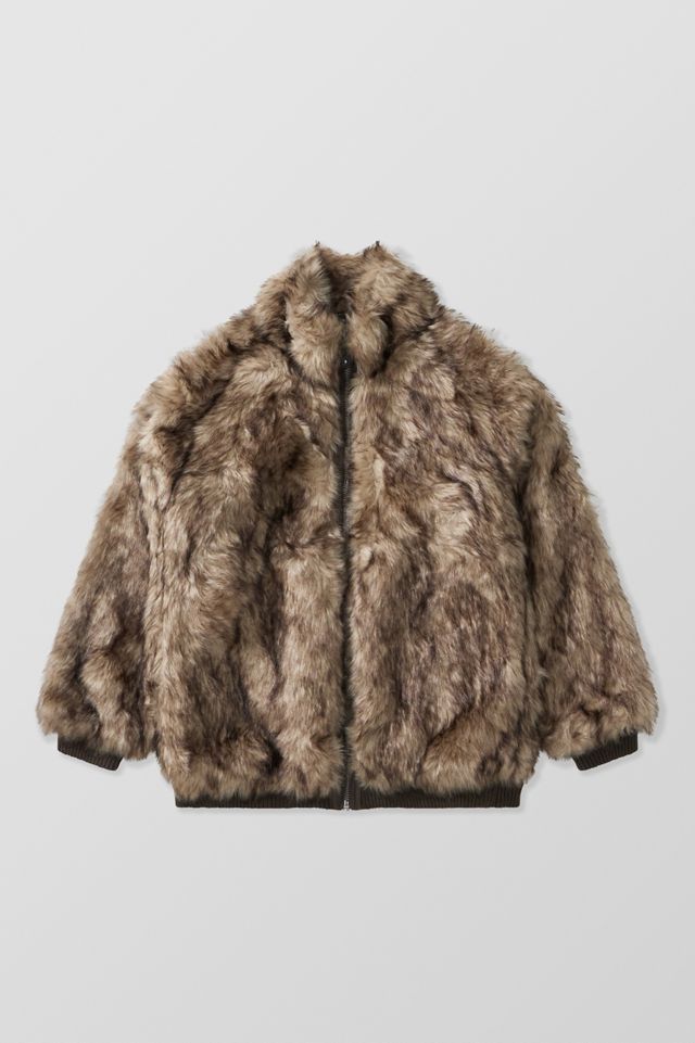 iets frans... Manteau en fausse fourrure Wade #5
