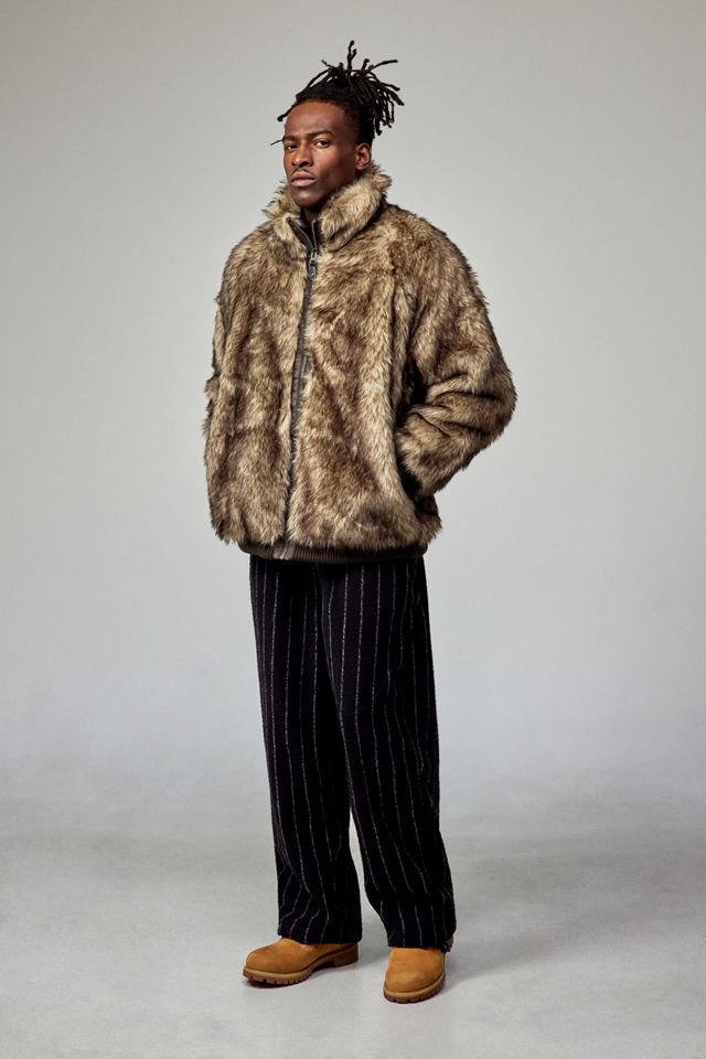 iets frans... Manteau en fausse fourrure Wade #9