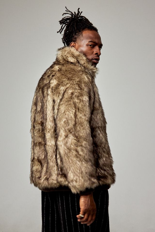 iets frans... Manteau en fausse fourrure Wade #10