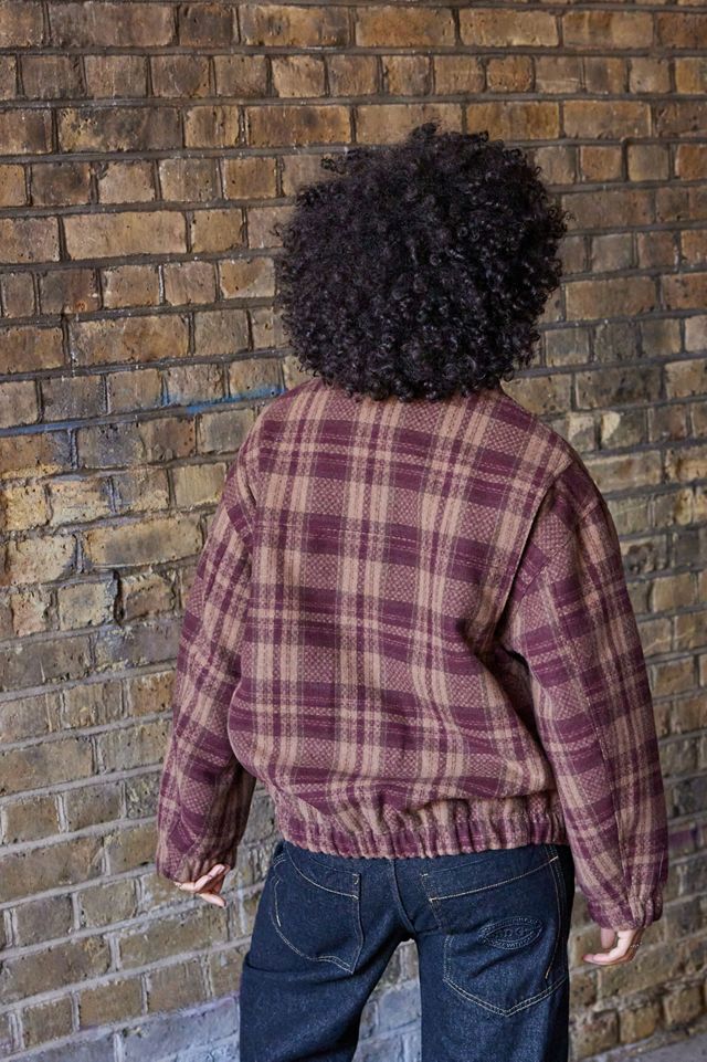 Chaqueta Harrington de Cuadros BDG #3