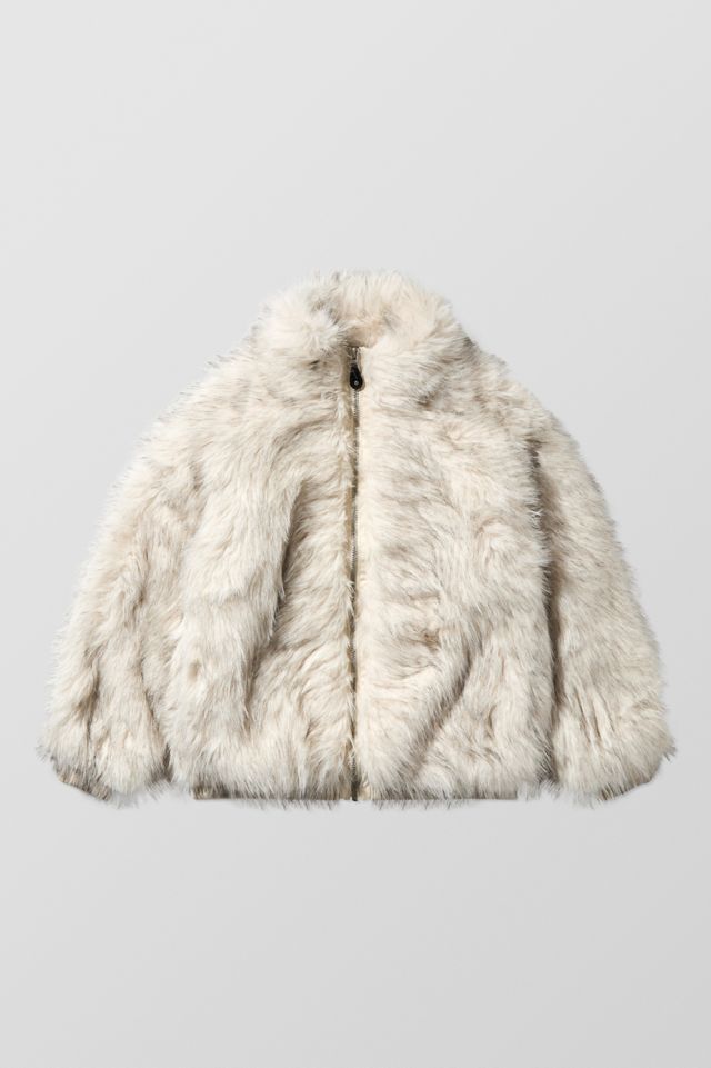 Silence + Noise Wade Faux Fur Jacket #4