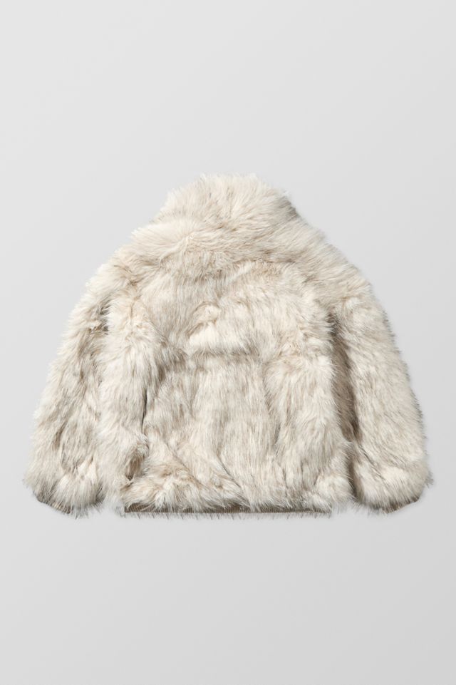 Silence + Noise Wade Faux Fur Jacket #5