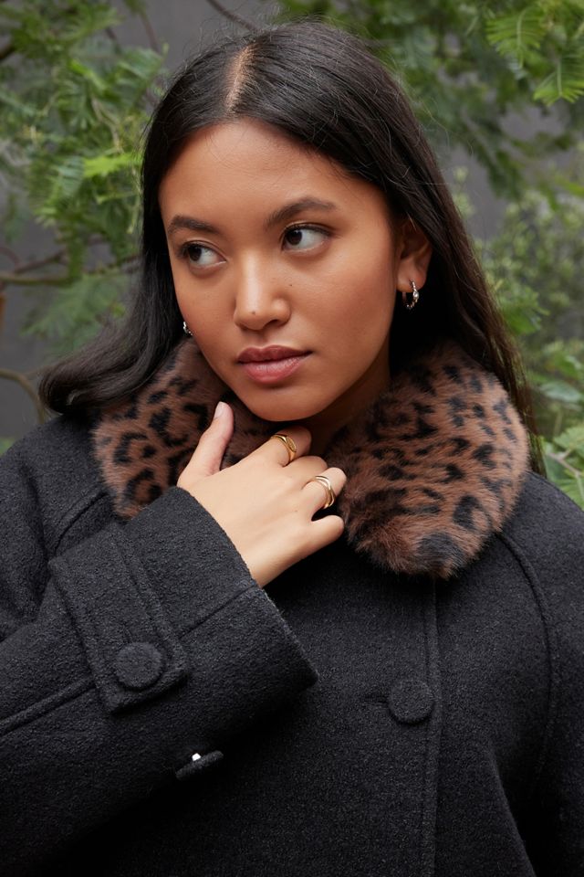 Kimchi Blue Swing Wool Coat #3