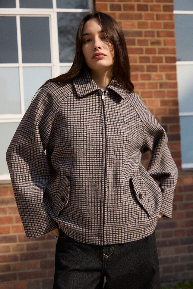 Veste Harrington en laine BDG #1