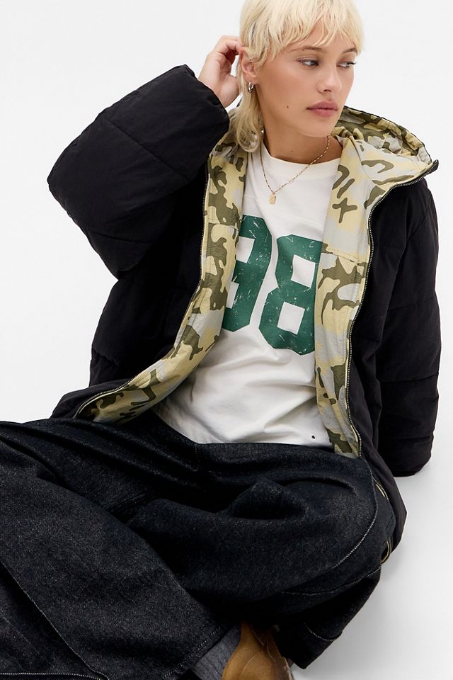 BDG Camo Reversible Puffer Jacket #1