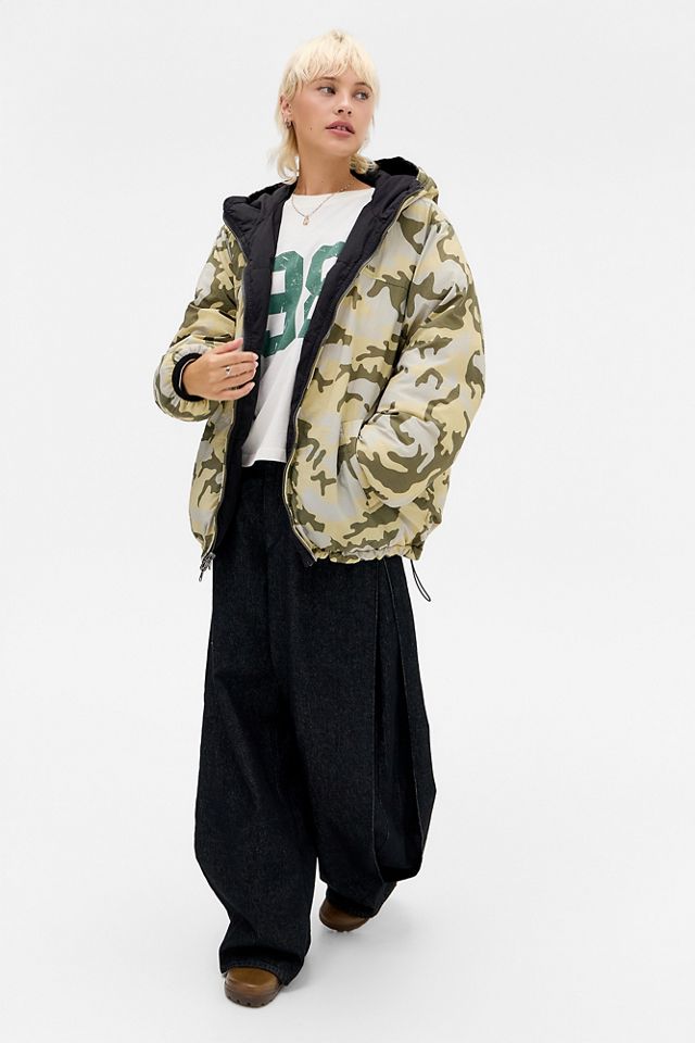 BDG Camo Reversible Puffer Jacket #2