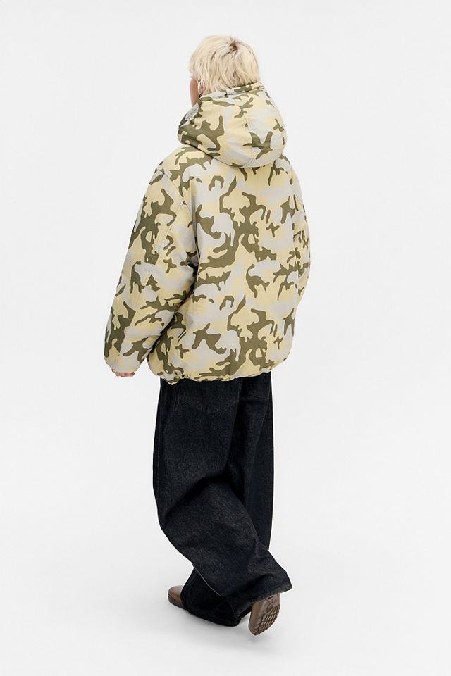 BDG Camo Reversible Puffer Jacket #4
