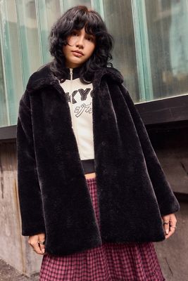 Manteau de fourrure Silence + Noise Jones Swing