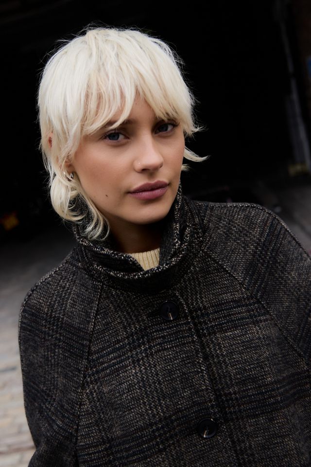 Cappotto Maxi Check BDG #1