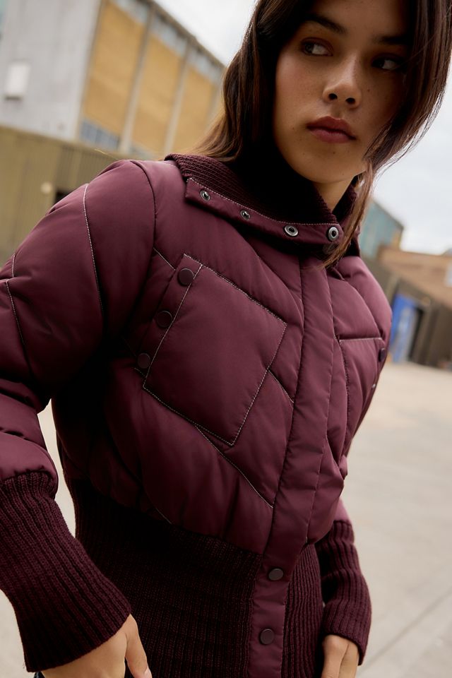 Chaqueta Acolchada Asimétrica Reese BDG #1