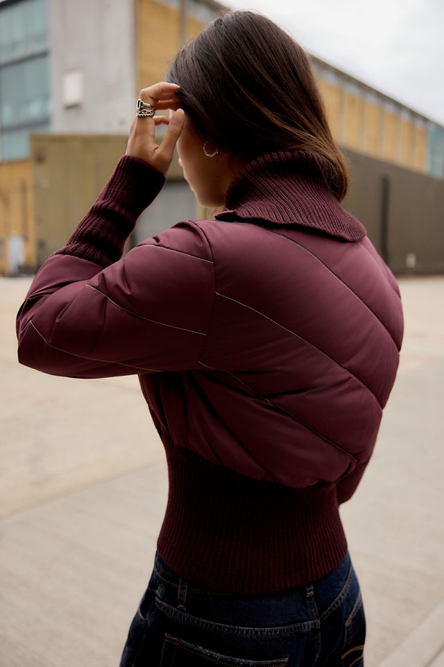 Chaqueta Acolchada Asimétrica Reese BDG #4