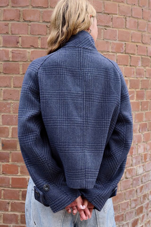 Veste à col cheminée à carreaux Fiona BDG #3