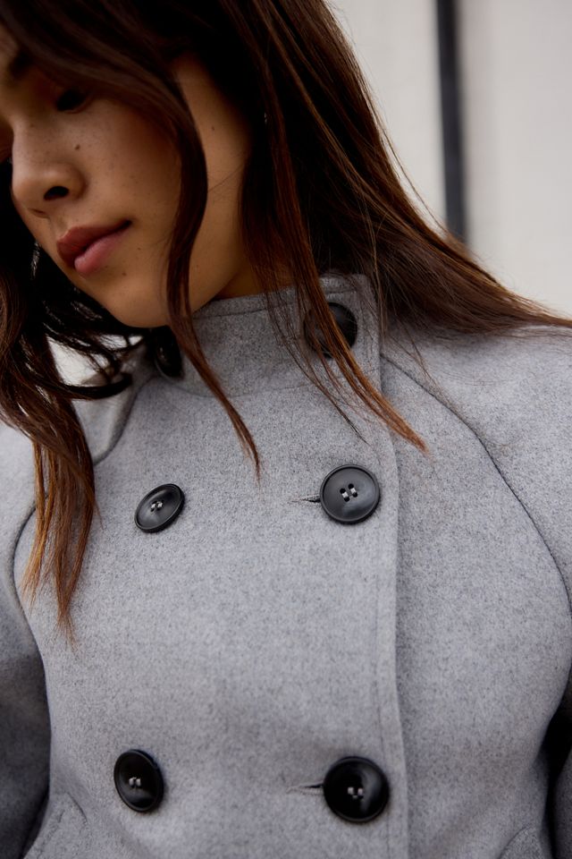 Kimchi Blue Viv 3/4 Sleeve Pea Coat #1