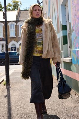 Kimchi Blue Faux Fur Coat