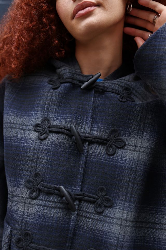 Chaqueta Duffle con Capucha a Cuadros BDG #4