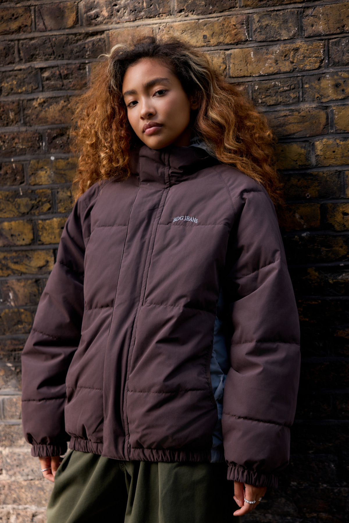 BDG Nora Reversible Puffer Jacket