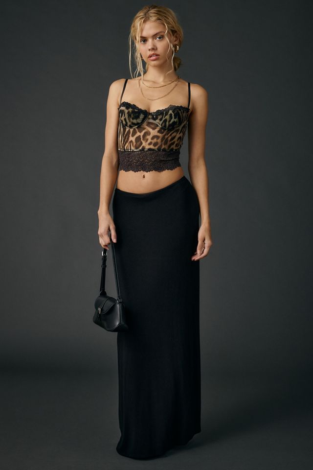Top corsetto in mesh e pizzo Out From Under Adrena #2