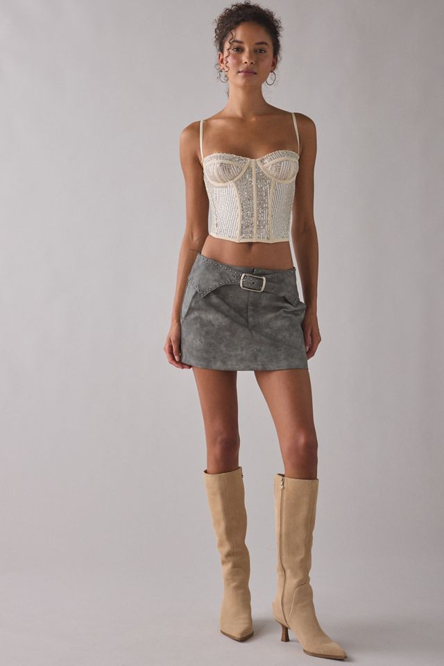 Out From Under Modern Love Sequin Corset Top #2