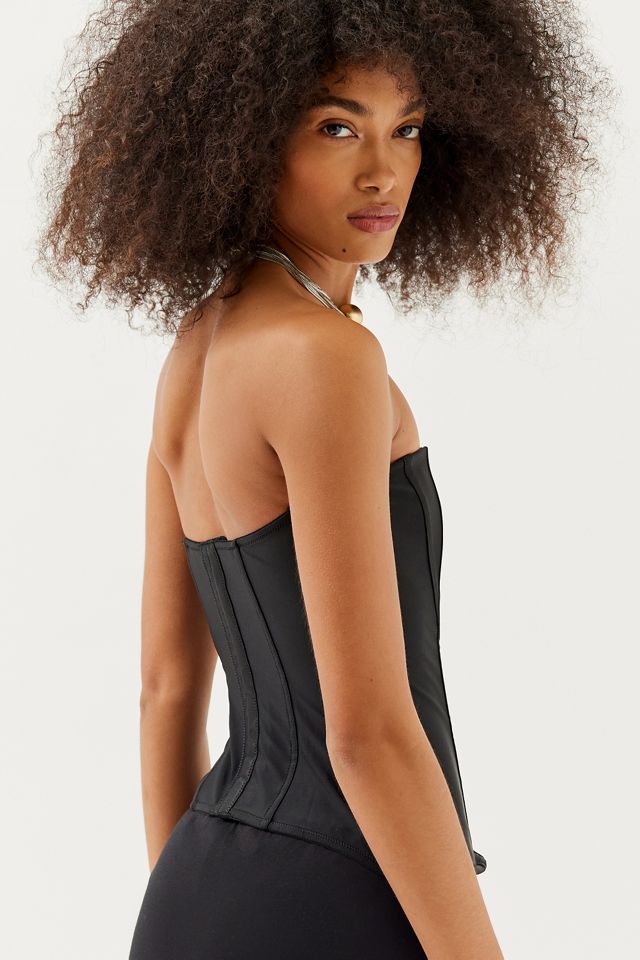 Out From Under Strapless Lace-Up Corset #4