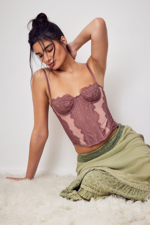 Urban Outfitters + Out From Under Modern Love Corset