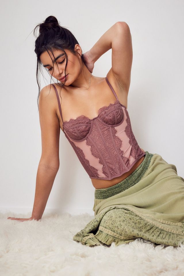 urbanoutfitters modern love corset in size medium has my heart idfc!!