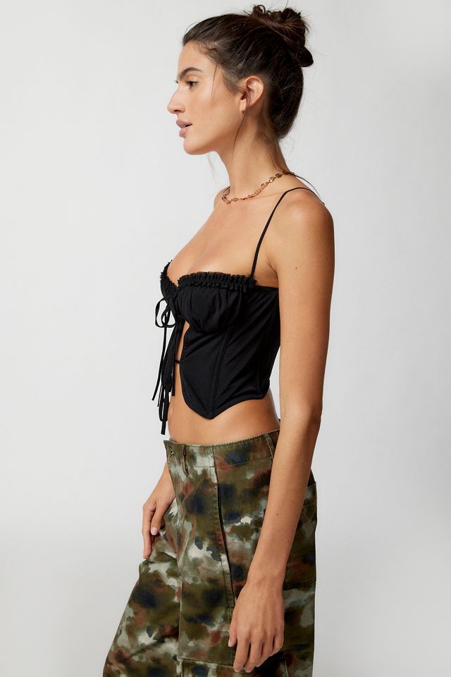 Out From Under Dryad Tie-Front Corset #3